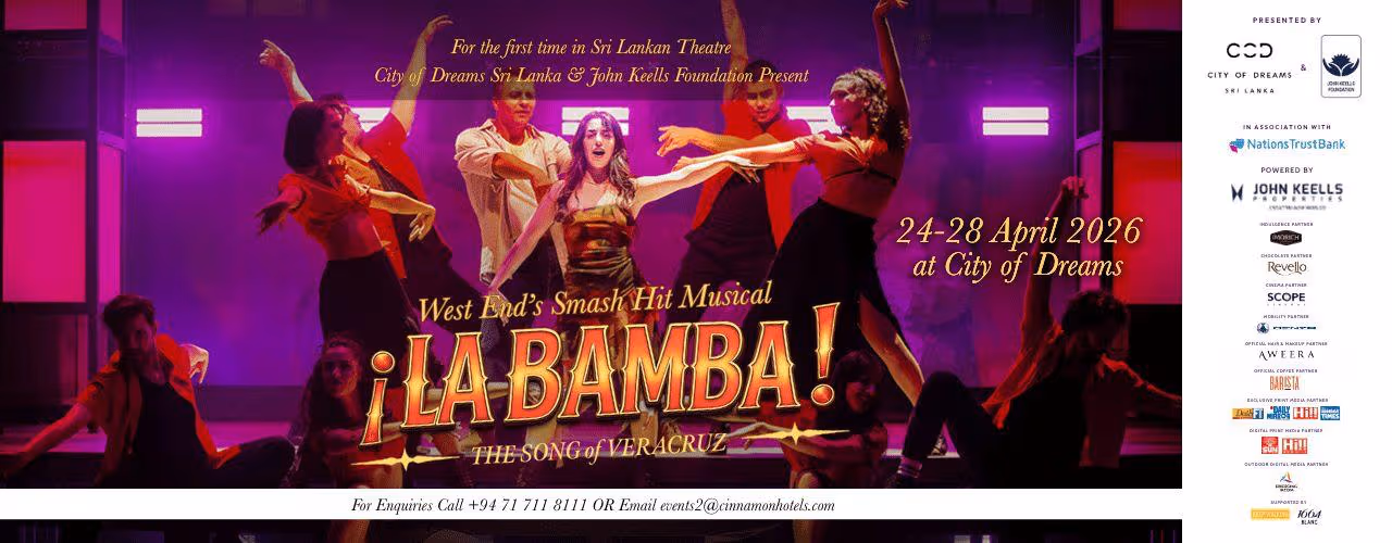 LA BAMBA Musical Sri Lanka 2026 - Live West End Performance in Colombo